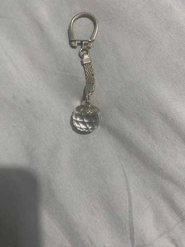 Crystal keyring donald - crystal, duck