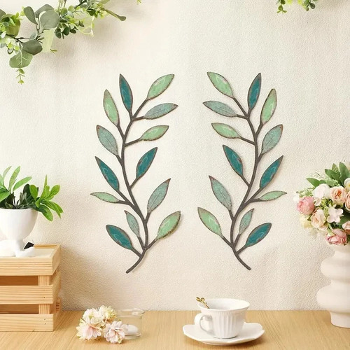 2pcs metal tree - tree, leaf