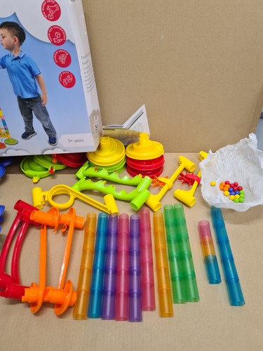 Marble run construction - marble,