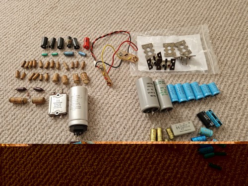 Capacitors and other parts job - other,