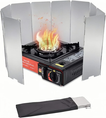 Folding camping stove - folding,