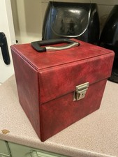 Vintage Record Carry Storage