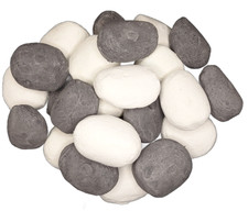 Gas fire replacement pebbles - replacement,