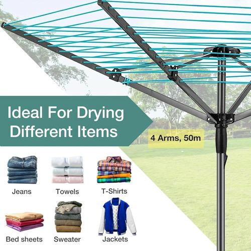 Rotary airer arm 50m - arm, outdoor