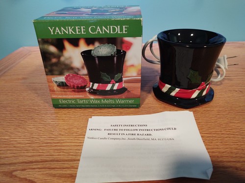 Yankee candle snowman top hat - candle,
