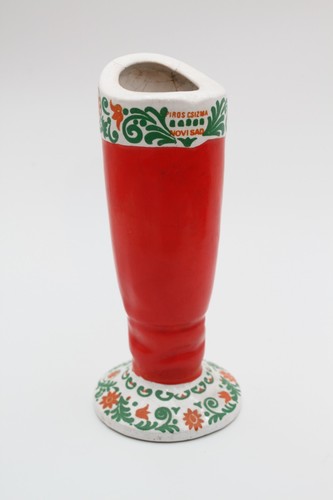 Vintage red boot - red,