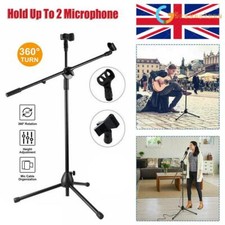 Adjustable Mic Stand Professional Boom Microphone Mic Stand with Tripod Base New