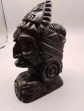 Vintage Indian Head Ornament / Heavy 13cmx8cm