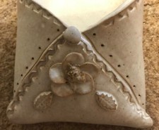 Pottery wall pocket in the