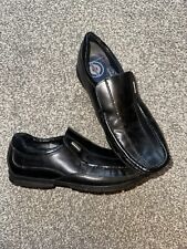 Mens Lambretta Shoes, Size 7, Black, Loafer Style, EU 40, Leather, Pull On