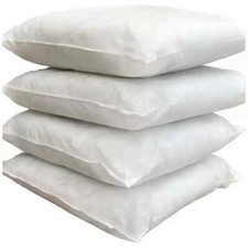 16"x16" -  4x Cushion Pad Hollow Fiber Plump Cushions Inner Fillers Inserts Pads
