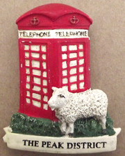 The Peak District, sheep and