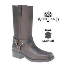 Mens Western Leather Boots