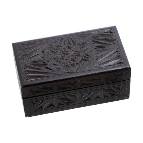 Antique treen hand chip - treen, carved