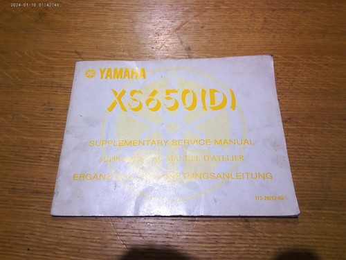 1980 yamaha sr250 service - yamaha,