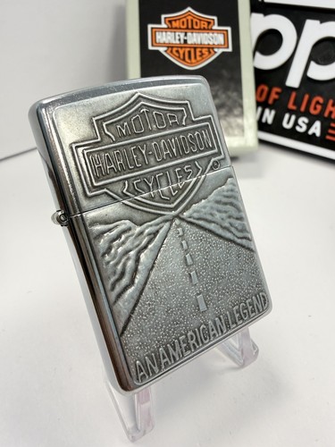 Genuine zippo lighter - zippo, harley
