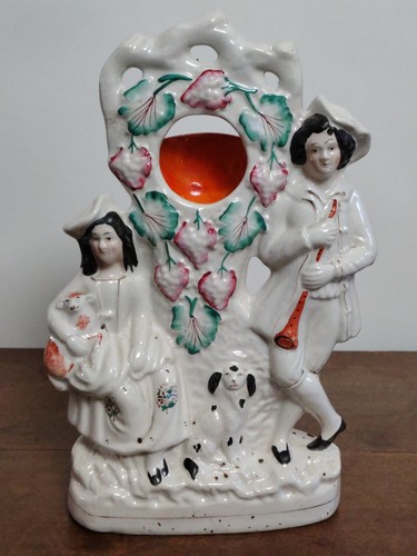 Antique staffordshire flatback - staffordshire,