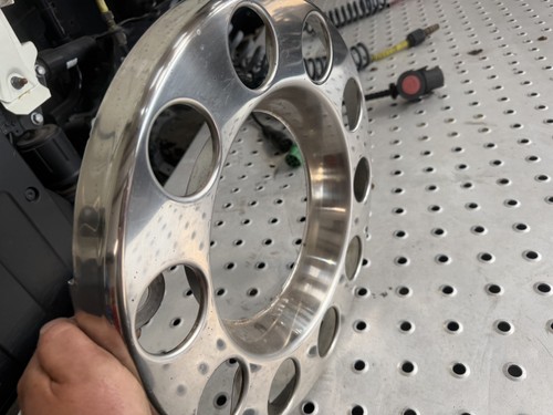 Chrome wheel trim single for - chrome,