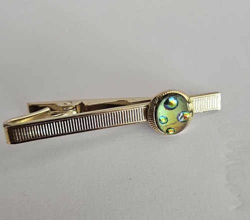 Vintage mens goldtone tie - vintage,