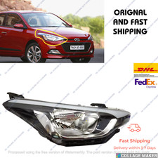92102C7020 Headlight Right Side Fit For Hyundai i20 2014-2020 Model Oem Genuine
