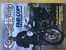 CLASSIC BIKE - JANUARY 1989 -