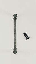 Antique Cast Iron Ribbed Pull Cabinet Cupboard Wardrobe Handles Pewter 4" or 6"