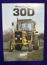 MASSEY FERGUSON 30D TRACTOR 1982 BROCHURE AGRICULTURE FARMING SPECIFICATION DATA