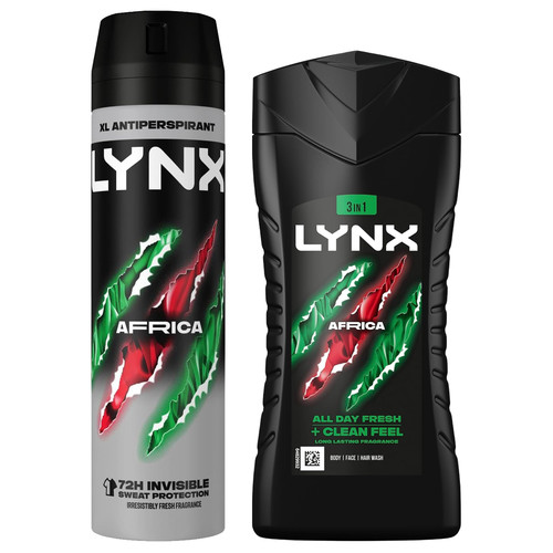 Lynx africa gift set - lynx,
