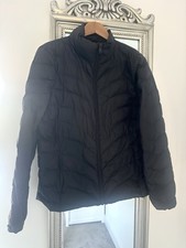 M&S Black Down Jacket Size 12