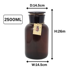 Apothecary Bottles Amber Clear