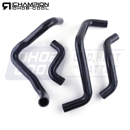 Black silicone radiator - silicone,