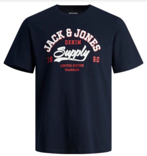 Jack jones shirt navy - t-shirt, blazer