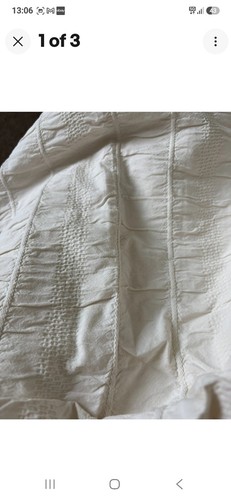 Debenhams cream double duvet - cream,