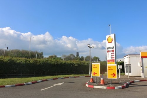 Photo 6x4 shell - petrol, station