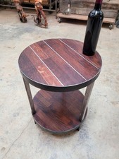 Rustic Modern Wine Barrel Side