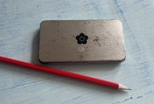 REALLY RARE VINTAGE MARY QUANT MAKE-UP CRAYONS IN ORIGINAL TIN