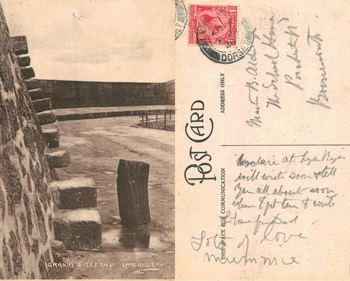 Vintage postcard granny s - -, granny's