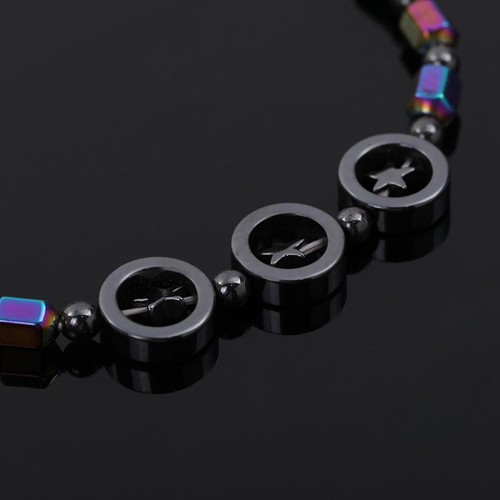 2pcs magnetic slim hematite - magnetic,