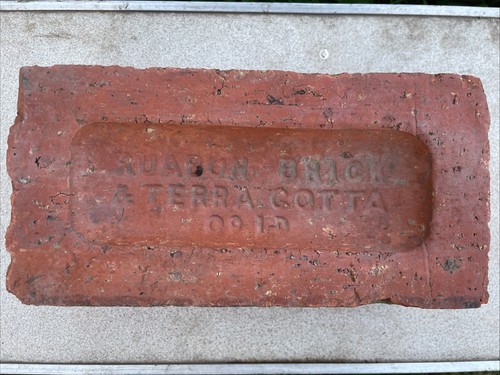 Ruabon brick terra cotta co - brick, &