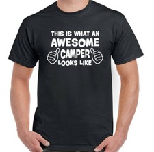 Awesome Camper  -  Mens Funny
