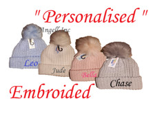 Personalised baby fur pom - baby,
