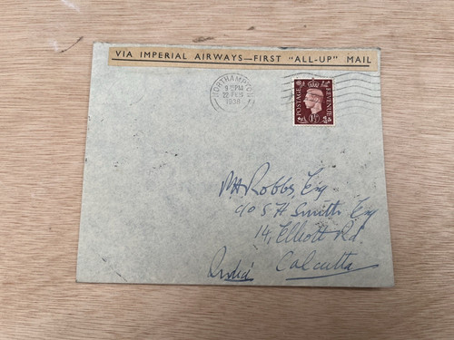 Imperial airways first flight - first,