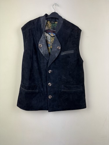 Real suede waistcoat - suede, size