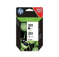 HP 301 Black and Tri-colour