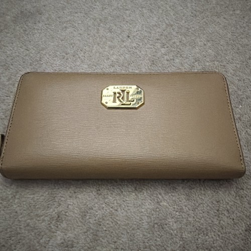 Ralph lauren leather zip purse - ralph,