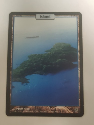 Island full art unhinged - full,