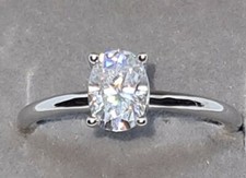 925 STERLING SILVER 18K WHITE