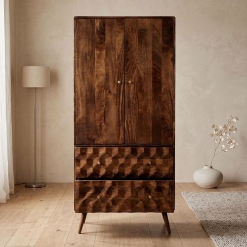 Solid mango wood geo - mango,