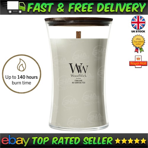 Woodwick fireside large - fireside,