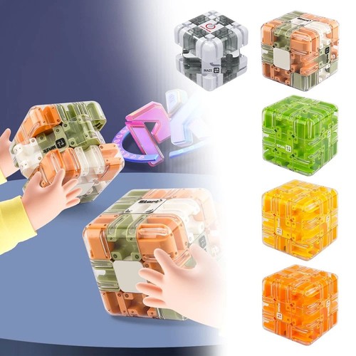 Labyrinth cube puzzle - labyrinth,